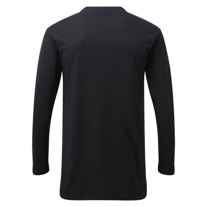 HAZTEC® Belanak Flame Resistant Anti-Static Inherent Long Sleeve T-Shirt Navy Back